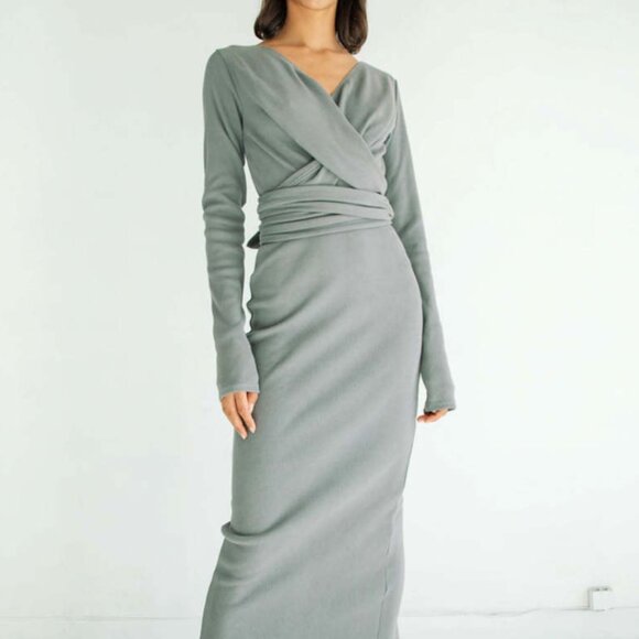 The Line by K Dresses & Skirts - The Line by K's Saloma II Dress Size Medium Grey